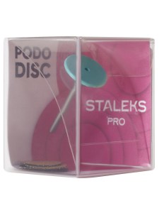 Педикюрный диск PODODISC STALEKS PRO   S (15 мм) + 180грит 5шт